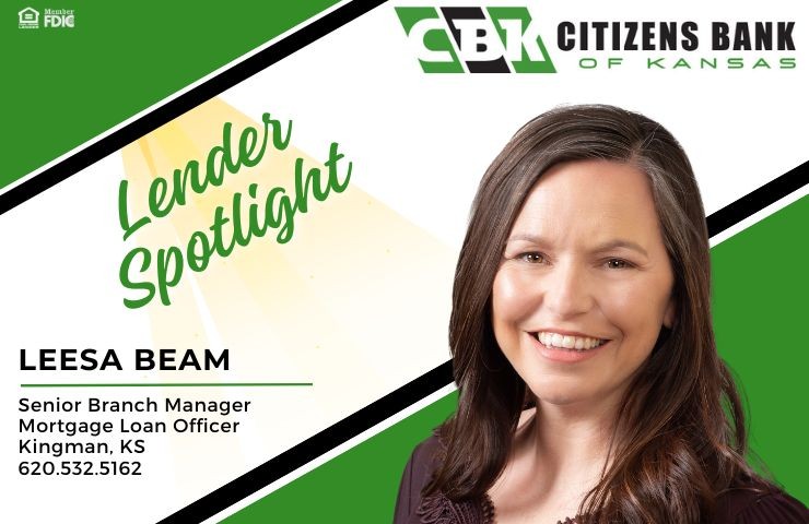 Lender Spotlight - Leesa Beam - Citizens Bank of Kansas (CBOK)